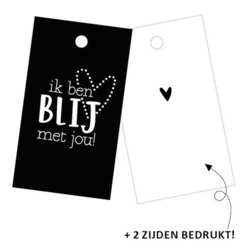 Cadeaulabels | Ik ben blij met jou